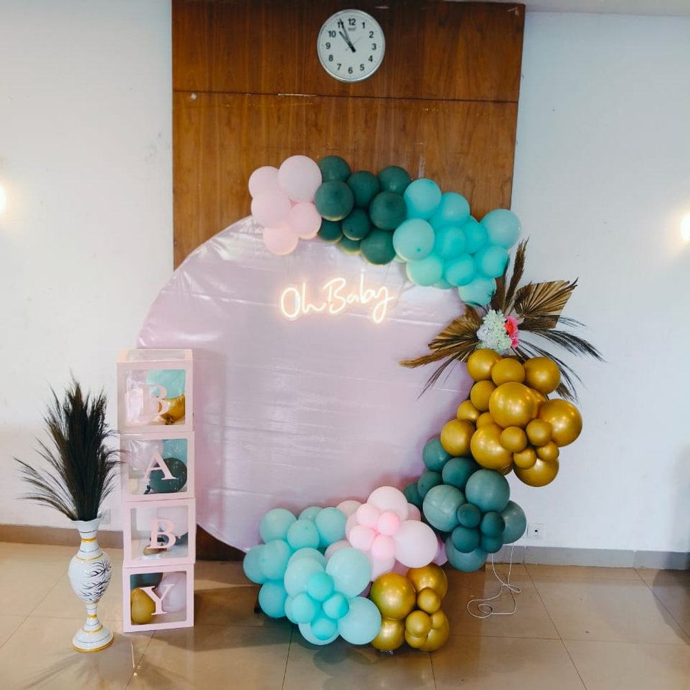Oh Baby Ring Balloon Decor
