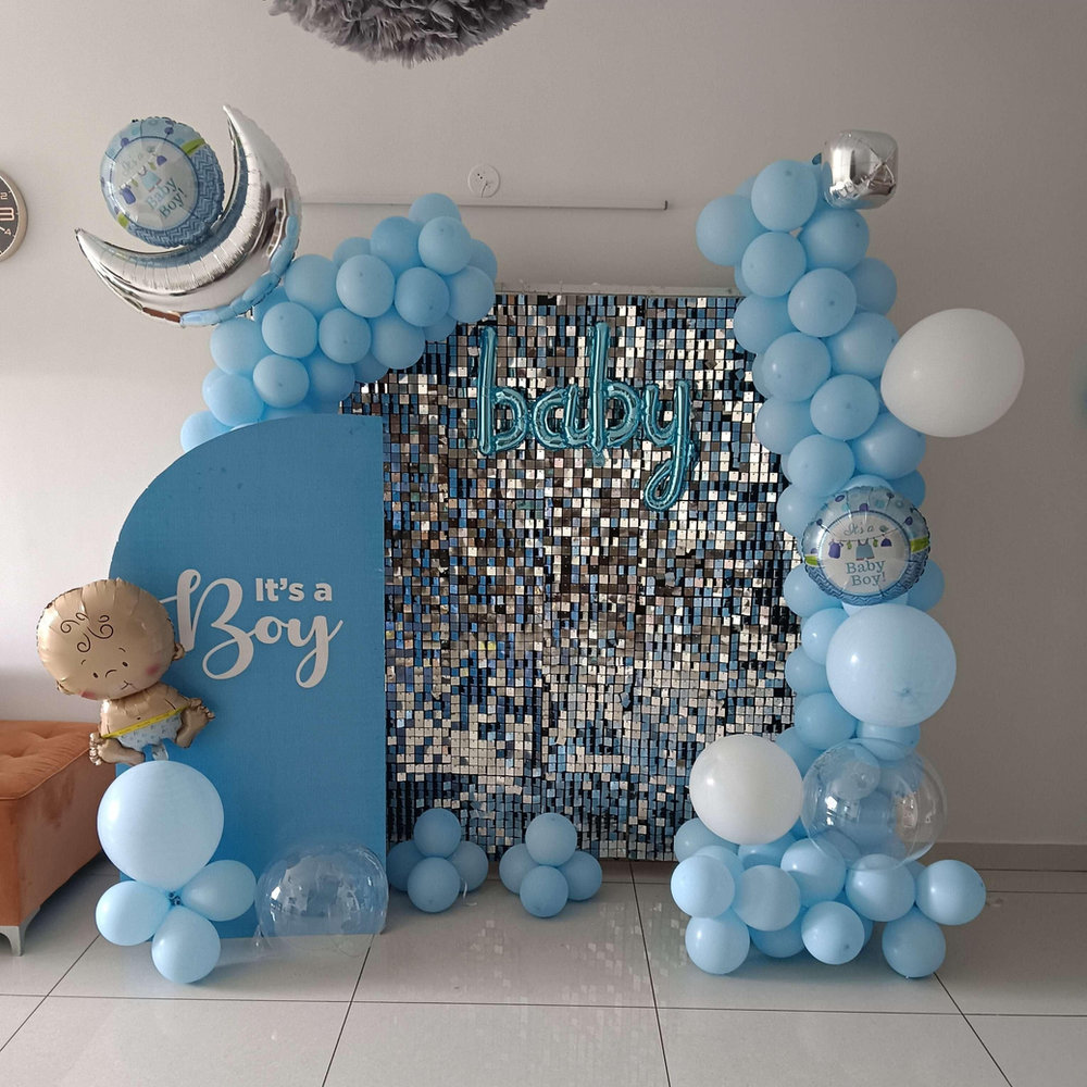 Welcome Baby Boy Premium Decor